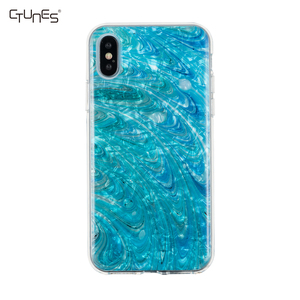 Nouveauté Amis Marbre Impression IMD TPU Étui pour Téléphone Portable pour Apple iPhone X - Product Image 1