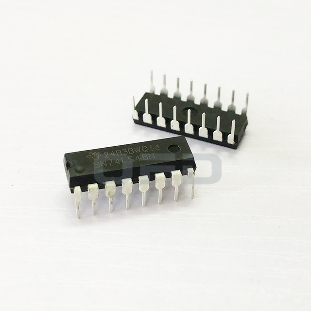 SN74LS48N DIP-16 Decoders/Drivers Through Hole Integrated Circuit ICs BCD to 7 Segment Decoders/Drivers Logic IC SN74LS48N
