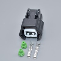 Conector impermeable automotriz hembra de 2 pines, conector de inyector de combustible de bobina, arnés de cables para Nissan 6189-0773 6918-1594,
