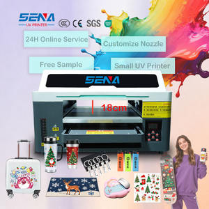 Impresora Acrílica Multifuncional de Panel Plano de Alta Precisión, Formato Pequeño, <span class=keywords><strong>Epson</strong></span> I3200/XP600/TX800, Máquina de Impresión Digital con Tinta UV - Product Image 1