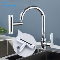 Accessoires de robinet de cuisine universels modernes, anti-éclaboussures, gouttelettes d'eau rotatives, agent moussant, buse d'extension pressurisée
