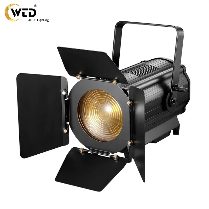 Theatre Light 300 W Dmx Control TV Studio LED Fresnel Light Zoom For Photography