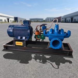 Bomba Centrífuga de Carcasa Dividida Estable para Prevención de Inundaciones, Desvío de Ríos, Suministro de Agua Rural, Doble Succión, Serie HS - Product Image 1