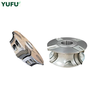 YUFU Lame de fraisage de face CNC personnalisable avec insert PCD diamanté, pour bord arrondi et finition, remplaçable, demi-cercle, quart de cercle, support OEM 45