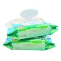 Échantillon gratuit de lingettes pour bébé lingettes biodégradables non parfumées serviette pour bébé lingettes humides pour nouveau-né - Product Image 5