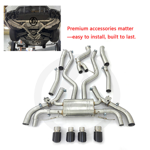 Sistema de Escape Valvetronic de Alta Calidad CSZ SS304 M340i para BMW G20 M340i G22 <span class=keywords><strong>M440i</strong></span> B58 3.0T, Silenciador con Válvula, Sistema de Escape Catback - Product Image 3