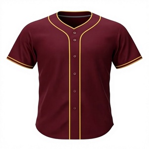 Top Quality Baseball Uniforms Jersey Custom Printing Logo Baseball Uniform Sportswear Custom Baseball Jersey Wholesale Price - Product Image 5
