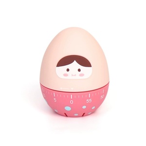 Temporizador mecánico de cocina de plástico, diseño común, ecológico, con alarma de cuenta regresiva <span class=keywords><strong>para</strong></span> cocinar, ducha, estudio, huevos - Product Image 2