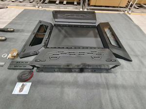 Toldo de camión de 5 pies y 6 pies, tapa dura de aleación de aluminio para Tacoma Nissan Frontier Ford Ranger <span class=keywords><strong>Chevrolet</strong></span> Colorado F150 F250 - Product Image 5