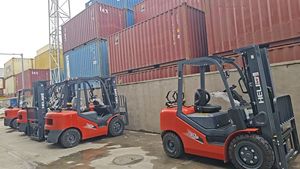 Nuovo pesante <span class=keywords><strong>5</strong></span> <span class=keywords><strong>Ton</strong></span> 4ton 3ton 3500kg lpl carrello elevatore giappone originale Nissan/Kubota motore lpl carrello elevatore - Product Image 3