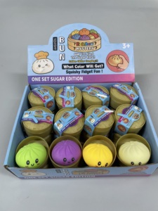 ของเล่นบีบตุ๊กตาเกี๊ยวน่ารัก บีบแล้วคืนรูปช้า ของเล่นบีบแก้เครียด ล้างทำความสะอาดได้ ของเล่นบีบฟิดเจ็ตเนื้อนุ่ม สำหรับเด็ก เป็นของขวัญ - Product Image 1