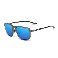 Lunettes de soleil polarisées KINGSEVEN TR90 pour hommes et femmes, monture extérieure, pour la conduite, protection UV400, lunettes de sport colorées 9205