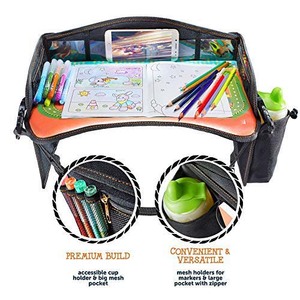 Échantillon gratuit, usine BSCI, ventes chaudes, plateau de jeu pour enfants personnalisé, plateau de voyage pour tout-petits, organisateur de siège de voiture - Product Image 3