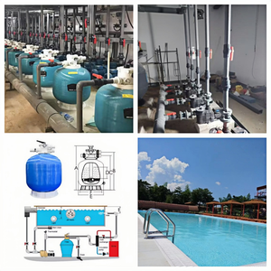 Robot de nettoyage automatique de haute qualité Guangzhou Suming, ensemble complet d'équipements pour <span class=keywords><strong>piscine</strong></span> avec pompe filtrante et accessoires - Product Image 5