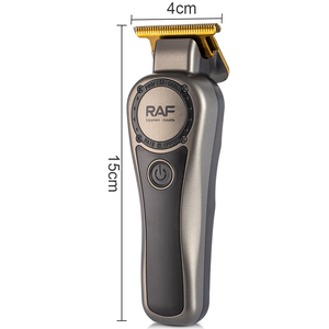 RAF Nueva cortadora <span class=keywords><strong>de</strong></span> cabello eléctrica profesional 3W 3 peines cortos 60 minutos Tiempo <span class=keywords><strong>de</strong></span> uso Cortadora <span class=keywords><strong>de</strong></span> carga USB - Product Image 4