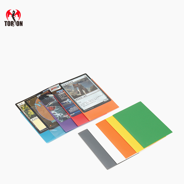 Torson Double for Magic Gathering Card Sleeve 66x91 PP Plastic Protection for Trading Card for TCG Baseball  Matte Card Sleeves