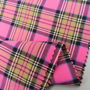 Dragon Fruit Color Suiting Fabric Material For Women Fabric High Quality School Uniform Fabric