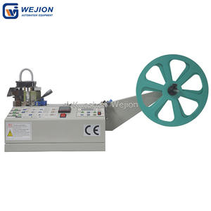 WJ4048 Heet Verkoop Haak En Lus Riem Cut Machine Ovale Vorm <span class=keywords><strong>Tape</strong></span> Cutter Cirkel <span class=keywords><strong>Tape</strong></span> Snijmachine - Product Image 3