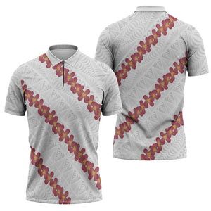 เสื้อโปโลผู้ชายมีซิปแบบปรับแต่งได้ดีไซน์ใหม่ - Product Image 2