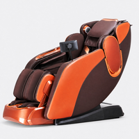 Fauteuil de massage corps entier zéro gravité avec commande vocale, chargement sans fil, airbag, rouleau pour mollets, écran tactile 7 pouces, usage domestique