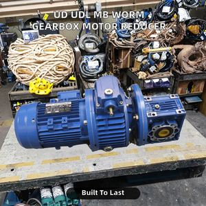 Caja de Engranajes de Tornillo Sin Fin de Aleación de Aluminio KINGEAR Serie UD UDL MB, Variador de Motor Infinito NMRV, Reductor de Montaje en Pie, Torque de Salida de 2.6-660 N.m - Product Image 2