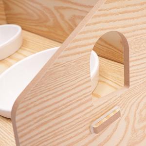 منزل كلب ريفي حديث من الخشب الصلب ، منزل فاخر في الهواء الطلق جيد التهوية ، أثاث حيوان أليف ، نمط حيواني للزواحف والقطط - Product Image 3