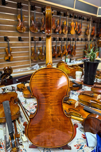 Violon maître T85A en érable bosnien Sinomusik de Chine avec étui et archet gratuits - Product Image 4