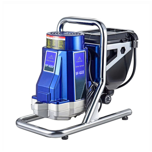 Sanfine Home DIY Use Pulvérisateur Machine <span class=keywords><strong>de</strong></span> <span class=keywords><strong>peinture</strong></span> sans air avec trémie intégrée DIY Pulvérisateur électrique portable pour peintures au latex - Product Image 5