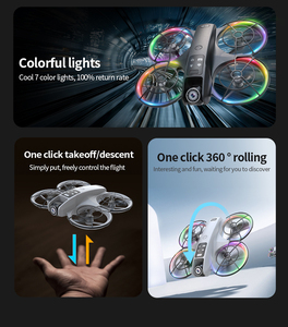 K200 Max Drone bay đồ chơi Màn hình điều khiển từ xa không chổi than quang dòng chảy di chuột đèn rực rỡ ESC <span class=keywords><strong>cam</strong></span> 2.4G <span class=keywords><strong>WIFI</strong></span> FPV <span class=keywords><strong>Quadcopter</strong></span> - Product Image 5