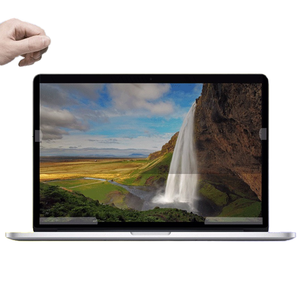 ब्लैक स्क्रीन एंटी-जासूस गोपनीयता फिल्म ब्लू ग्रेड ए पालतू 3 एच कठोरता 0.2 मिमी मोटाई निजी मोल्ड के साथ संगत लैपटॉप के लिए - Product Image 5