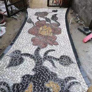 Ciottoli di Pietra Naturale <span class=keywords><strong>da</strong></span> 50 kg per Pavimentazione Sentieri e Paesaggistica - Pietre Grezze Naturali di Varie Dimensioni, Ciottoli Caldi (Cina Continentale) - Product Image 3