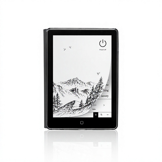 6 Inch 1GB+32GB Android E-Ink E-book Reader 212PPI Display WiFi 3050mAh Long Battery Life Portable with English Chinese Support