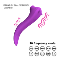 Vibrateur clitoridien suceur en forme de dauphin bleu 2021, nouveau, pour massage vaginal et stimulation sexuelle.