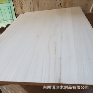 Tablas de Madera Maciza de Paulownia, Rectangulares, Tamaño Personalizable, Diseño Rústico, para Escritorio, Gabinete, Paneles Publicitarios - Product Image 2