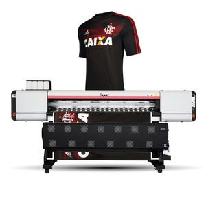 Imprimante à sublimation grand format industrielle Locor 1,8 m I3200 pour l'impression sur papier, t-shirts, rideaux, tasses - Product Image 4