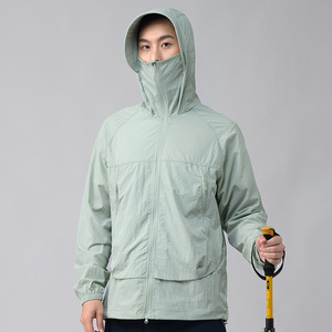Chaqueta Bomber Unisex para Senderismo al Aire Libre, Protección Solar UPF50+ UV, con Capucha de Nailon, Primavera/Verano 2026 - Product Image 4