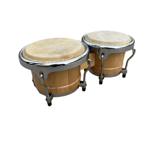 Bán Buôn Bongo Trống 7.5 Inch Và 8.5 Inch Congas Gỗ Bộ Gõ Nhạc Cụ Bongo Cho Trẻ Em Người Lớn Người Mới Bắt Đầu - Product Image 4