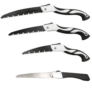 Sierra de mano plegable de acero aleado para jardinería, uso doméstico y exterior, con diseño de dientes de triple afilado. - Product Image 3