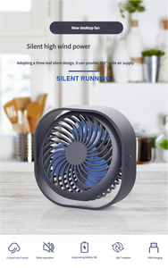 Văn Phòng Bàn Biểu Tượng Tùy Chỉnh Có Thể Sạc Lại Làm Mát Không Khí Tiếng Ồn Thấp Trọng Lượng Ánh Sáng Bảng Làm Mát Portablehand Mini Có Thể Sạc Lại Người Hâm Mộ - Product Image 4