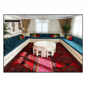 Arabic Majlis Interior Design Modern classic design Elegant living room set Luxury corner seating Space-saving design - Product Image 3