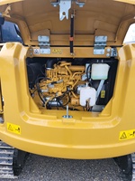 Excavatrice sur chenilles CAT 308 d'occasion, 8 tonnes, peinture d'origine, 216h, faible nombre d'heures, pas de fuite d'huile, moteur haute efficacité, compacte