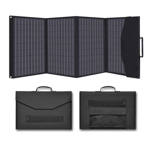 แผงโซลาร์เซลล์พับได้ 100W/150W/200W/300W/400W - พกพาสะดวกสำหรับใช้งานกลางแจ้ง ประสิทธิภาพ 21% น้ำหนักเบาเพียง 5 กก. - Product Image 2