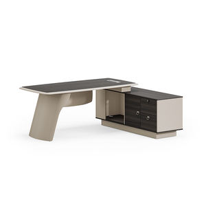 Escritorio de oficina comercial Ceo Escritorio de jefe moderno Muebles de Ceo modernos de lujo Mesa de oficina de madera ejecutiva Ceo Boss de lujo - Product Image 5