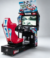 Machine d'arcade de course à monnayeur, simulateur de conduite automobile, équipement de jeu