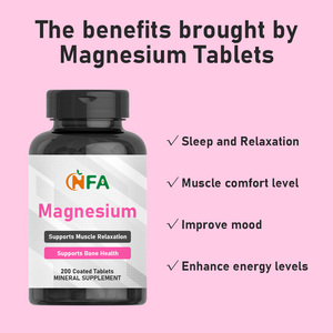 Tabletas de Magnesio Personalizables, Suplementos Minerales que Promueven la Relajación Muscular, Sin Azúcar, Tabletas para el Soporte Óseo - Product Image 2