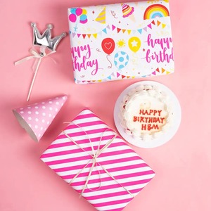 Eco-Friendly Recyclable Double-Sided Coated Art <b>Paper</b> <b>Wrapping</b> <b>Paper</b> Roll for Gift & Craft Use (35-100GSM Thickness) - Product Image 4