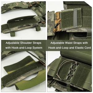 เสื้อเกราะยุทธวิธีแบบไนลอน พร้อมแผ่นเกราะแบบถอดเร็ว ระบบโมดูลาร์ - Product Image 6