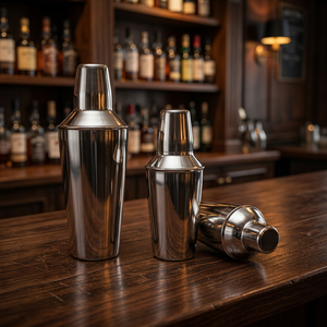 Small Size Classic <b>Boston</b> <b>Shaker</b> Set Metal and Eco-Friendly Glass with 850ml Capacity for Home and Bar Use - Product Image 2