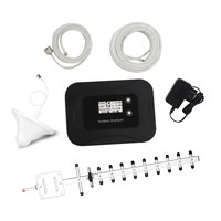 Amplificador de Señal Móvil 3G 4G, Repetidor 3G LTE, 2110-2170MHz, Ganancia de 70dB, Cobertura de 300-500m²