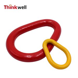 Anillo de elevación en forma de pera Thinkwell de 12 pulgadas, de acero aleado forjado con recubrimiento en polvo, para transporte y elevación. - Product Image 1
